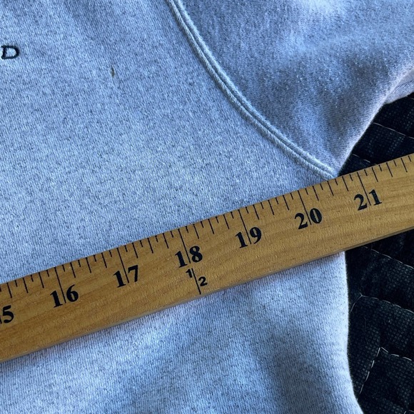 Cuffys Sweater Adult Medium Gray Plaid Whale Cape Cod Full Zip Sweatshirt - Picture 10 of 10